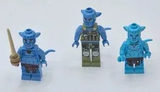 Avatar Lego Minifigures Lot Of 3 No Hair