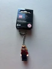 NEW LEGO Marvel Scarlet Witch Minifigure Key Ring