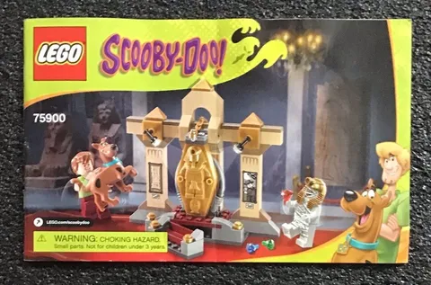 Lego 75900 Instruction Manual Booklet Only Scooby Doo Mummy Museum Mystery