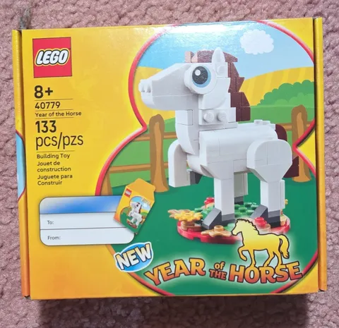 LEGO Seasonal 40779 Year of the Horse Limited Edition 133pc Set Boxed 8+