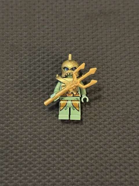 Lego Atlantis Portal Emperor atl013 Minifigure Lightly Played (LP)