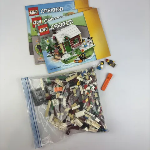 LEGO Creator 3 in 1 Changing Seasons 31038  w/ Instructions 100% complete