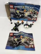 LEGO Space Police: Freeze Ray Frenzy (5970) W/Instruction Manual Box Mini Figs