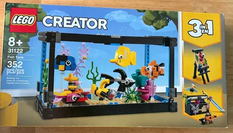 LEGO SET 31122 CREATOR FISH TANK NEW IN BOX