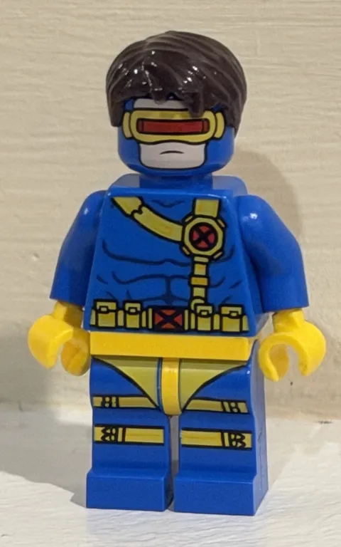 LEGO Marvel X-Men Cyclops Minifigure Blue Suit MINIFIGURES Age 5+