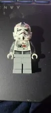 Lego Star Wars AT-AT Driver Minifigure Red Imperial Logo Sw0102