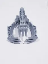 LEGO Bionicle Part 57554 (2Pc) Barraki Mandible Pearl Light Gray 