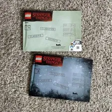 INSTRUCTION ONLY LEGO Stranger Things The Upside Down 75810 NO BRICK OR PARTS