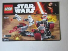 Lego Building Instructions Instruction Star Wars 75134