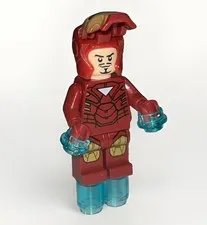 ✅ LEGO Super Heroes Iron Man - Mark 6 Armor Minifigure sh0015 Minifig sh015 6867