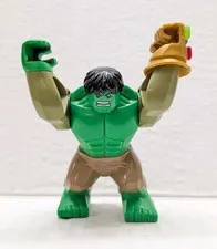LEGO Marvel Avengers Superheroes Hulk Big Fig Minifigure With Thanos Gaulet 