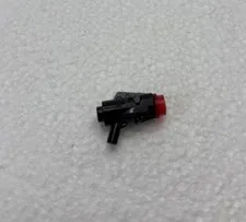 Lego mini figure 1 Black Mini Blaster Gun Weapon Shooter red dot NEW