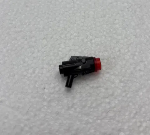 Lego mini figure 1 Black Mini Blaster Gun Weapon Shooter red dot NEW