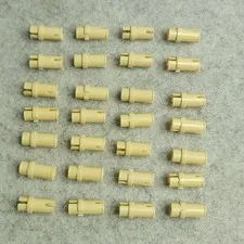 LEGO 32002 Technic Pin 3/4 Tan Qty 28 Lot Genuine