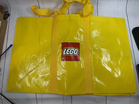 Official LEGO Yellow Extra Large Tote Bag 30”x 20" Carrying Shopping Storage Bag