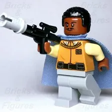 LEGO Star Wars Lando Calrissian Minifigure General Insignia Rebel 75175 Used