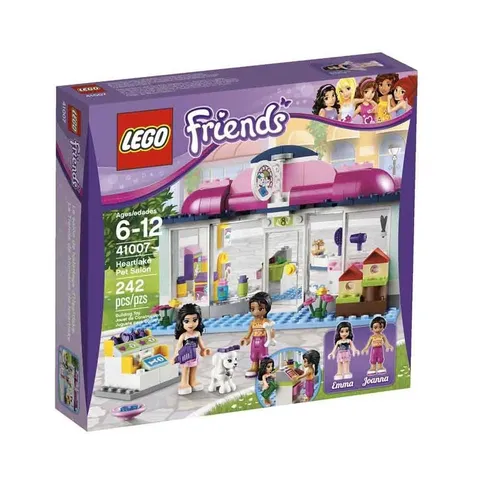 LEGO FRIENDS: Heartlake Pet Salon (41007) - Pre-Owned - 100% Complete!!!