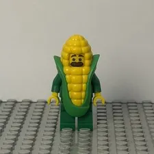 LEGO Corn Cob Guy Minifigure Collectible Series 17 CMF Genuine Complete Rare