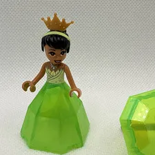 LEGO Disney Princess & Frog Tiana Replacement Minifigure Umbrella Jewel Dress