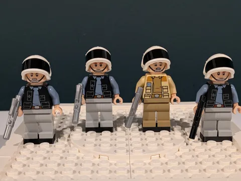 LEGO Star Wars Captain Antilles & 4x Rebel Fleet Troopers Sw2328/1285 Minifigure