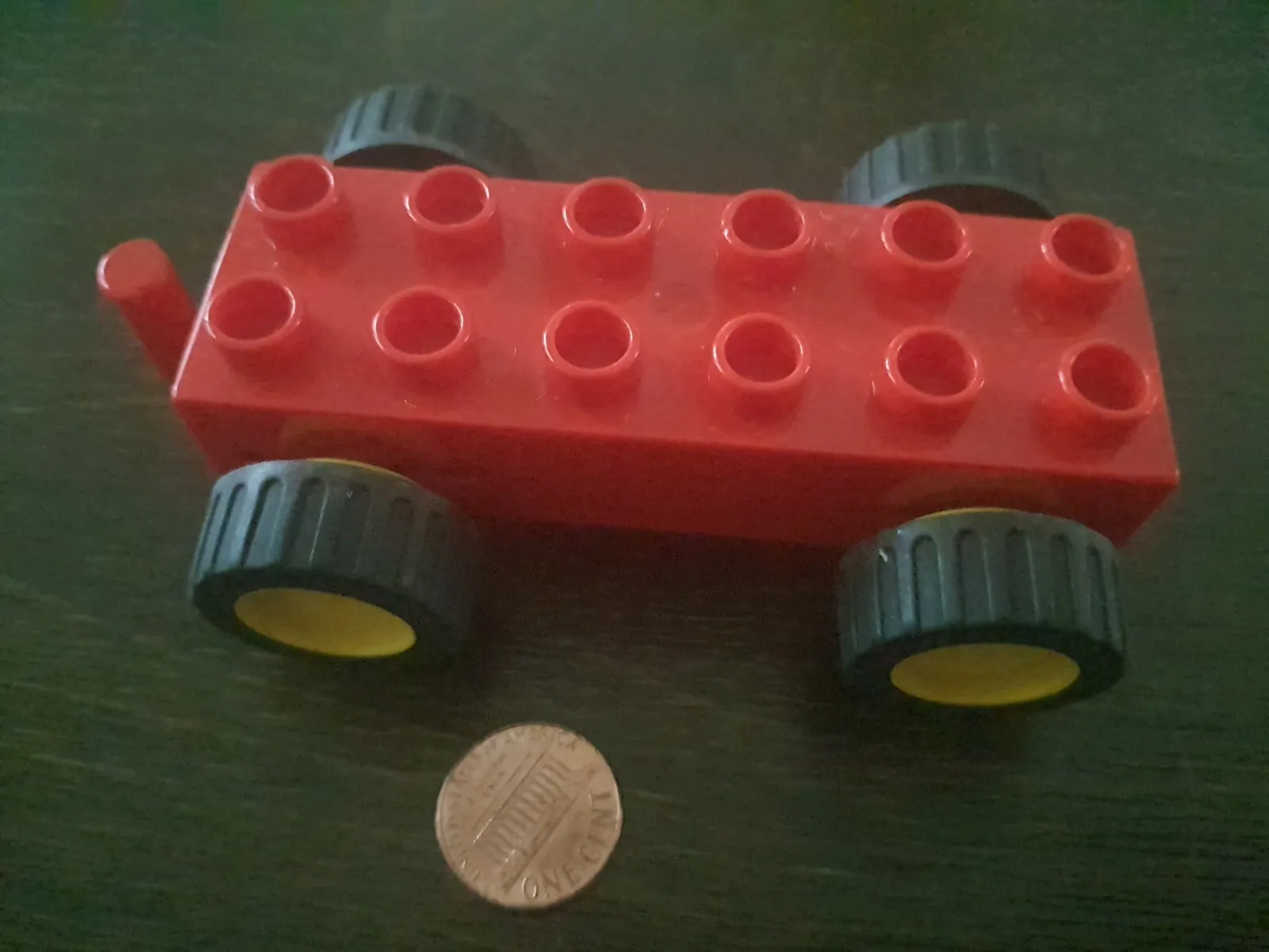 Lego Duplo Pull-Back Motor 1992 #2318 Vintage PRE-OWNED WORKS 