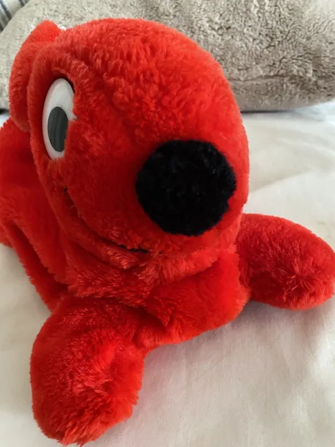 1984 LEGO DUPLO Red Bunny Rabbit Plush Storage Bag with Logo Keychain