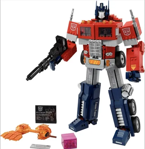 LEGO Transformers Optimus Prime Set 1508 Pieces 2-in-1 Truck Transform