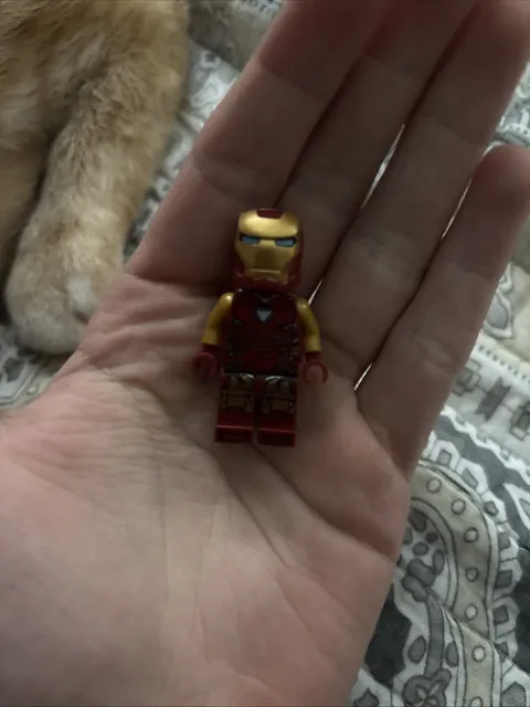 New Iron Man Minifigure Marvel Super Heroes Lego Avengers 76192 Mark 85 Stark