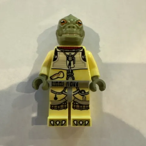 Lego Star Wars Bossk Olive Green Minifigure Sw0828 Bounty Hunter 75167 2017 Rare