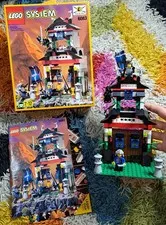 LEGO 6083 NINJA Samurai Stronghold Castle 100% w/ Box & Instructions GREAT SHAPE