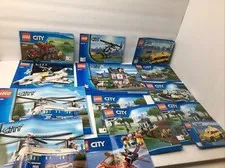 Lego City Instruction Booklets ONLY Lot: 4439,  60069, 8403, 3367, 60177, 7937++