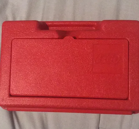 Vintage Classic Red Lego Storage Box/Carrying Case 1982 