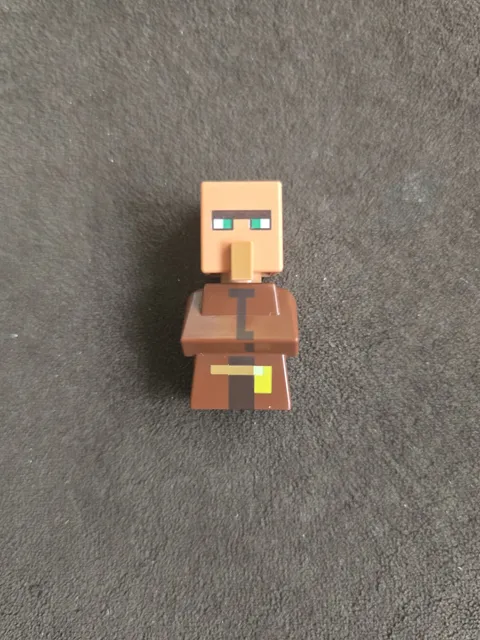 LEGO Minecraft Villager Dark Tan Pouch Minifigure - min092 21165