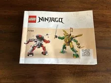 LEGO Ninjago Instruction Booklet MANUAL ONLY Lloyd's Mech Battle EVO 71781