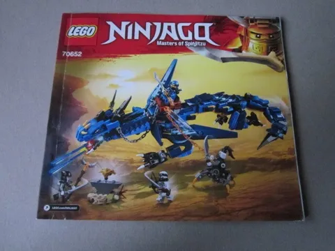 Lego Ninjago Building Instructions Instruction 70652