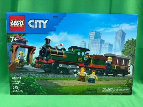 LEGO CITY #60511 VINTAGE STEAM TRAIN NEW (F40050984)