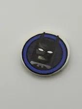 Batman Video Game Batman Character Icon - Printed On Real A 3x3 LEGO Brick