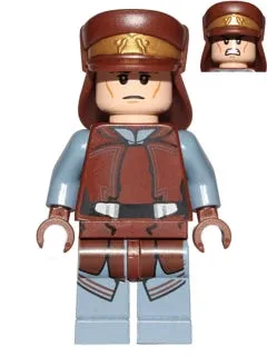 LEGO® Minifigure Star Wars sw0638 Naboo Security Officer Light Nougat Head