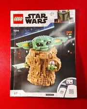 Lego Star Wars 75318: The Child (Baby Yoda/ Mandalorian) Instruction Manual ONLY