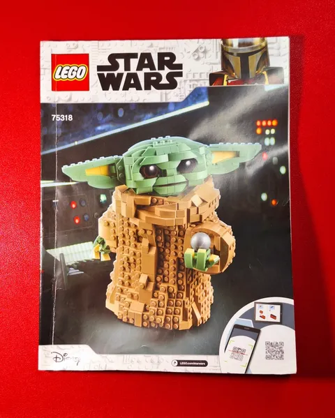 Lego Star Wars 75318: The Child (Baby Yoda/ Mandalorian) Instruction Manual ONLY
