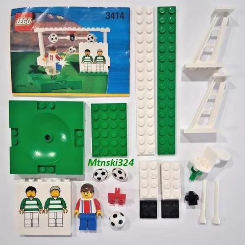 Lego 3414 Sports Soccer Precision Shooting - 20 Pieces- Complete w/Instr- No box