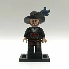 LEGO Hector Barbosa Black Coat Pirates of the Caribbean poc004