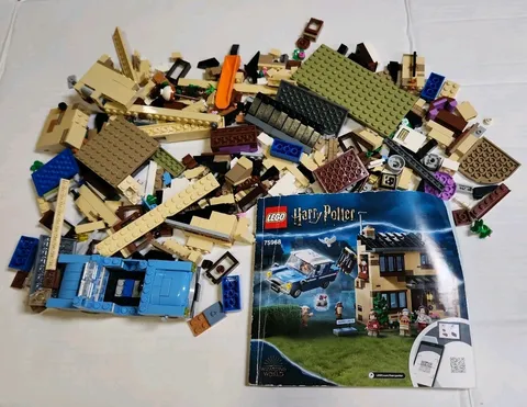 Harry Potter Lego Set 75968 ~ 4 Privet Drive ~ Incomplete 