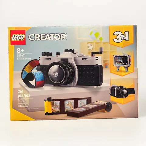 LEGO Creator 3 in 1 Retro Camera 261 Pieces Building Toy 31147