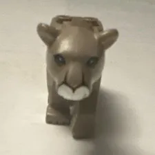 LEGO Lioness Tan Animal Figure Big Cat w/ Stud on Back, 1 Piece