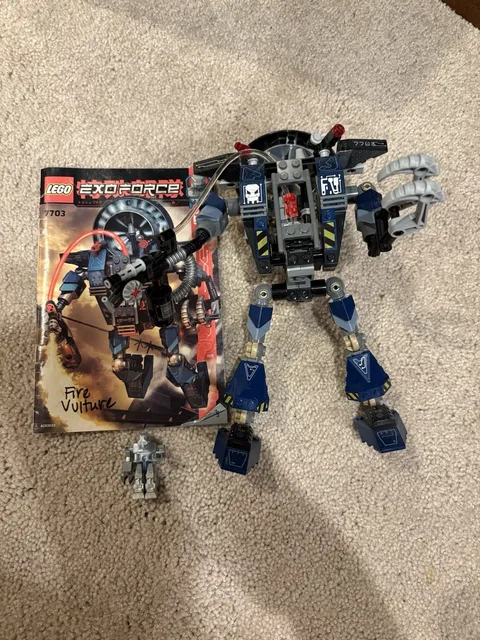 98% Complete - LEGO Exo-Force: Fire Vulture (7703)