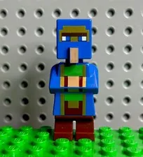Lego® Minecraft Minifigure Wandering Trader min087 21167 Villager Zombie Figure