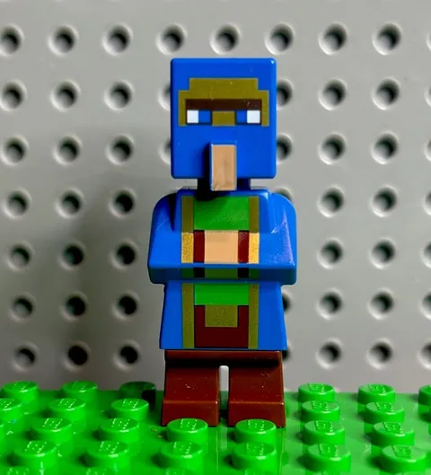Lego® Minecraft Minifigure Wandering Trader min087 21167 Villager Zombie Figure
