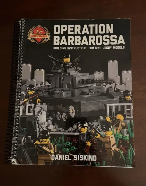 Brickmania Operation Barbarossa WWII Building Manual, Illustrated