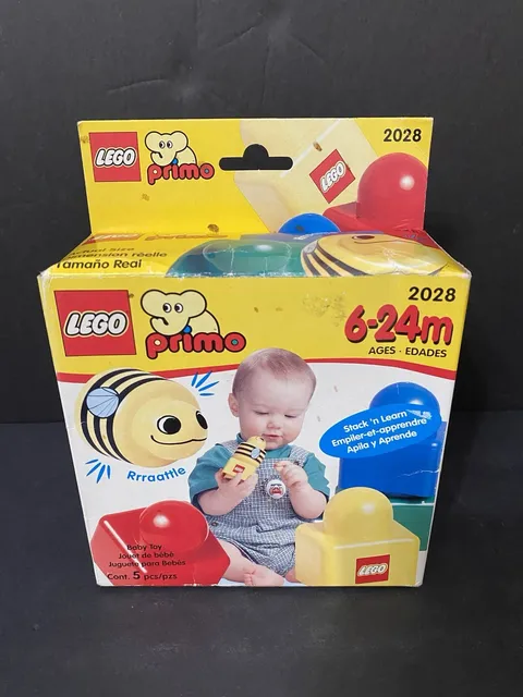 Lego Primo Vintage  1998 #2028 New Never Opened 6 To 24 M J120